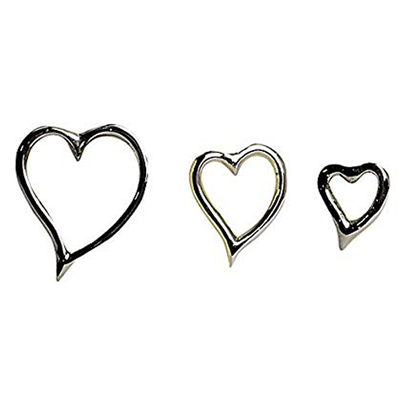 Culinary Concepts London Heart Candle Pins- Set Of 3
